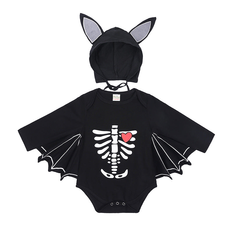 New baby Halloween long-sleeved jumpsuit