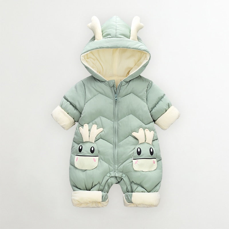 Baby Winter Snowsuit Boys Jumpsuit