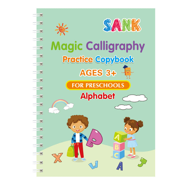 Children Play Tracing Magic Book