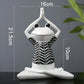 Yoga Frog Resin Figurine Home Decor