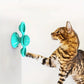 Rotating Windmill Cat Toy with Catnip and Suction Cup