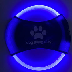 LED Glowing Flying Disc Dog Toy