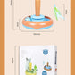 2-in-1 Cat Turntable Toy with Feather