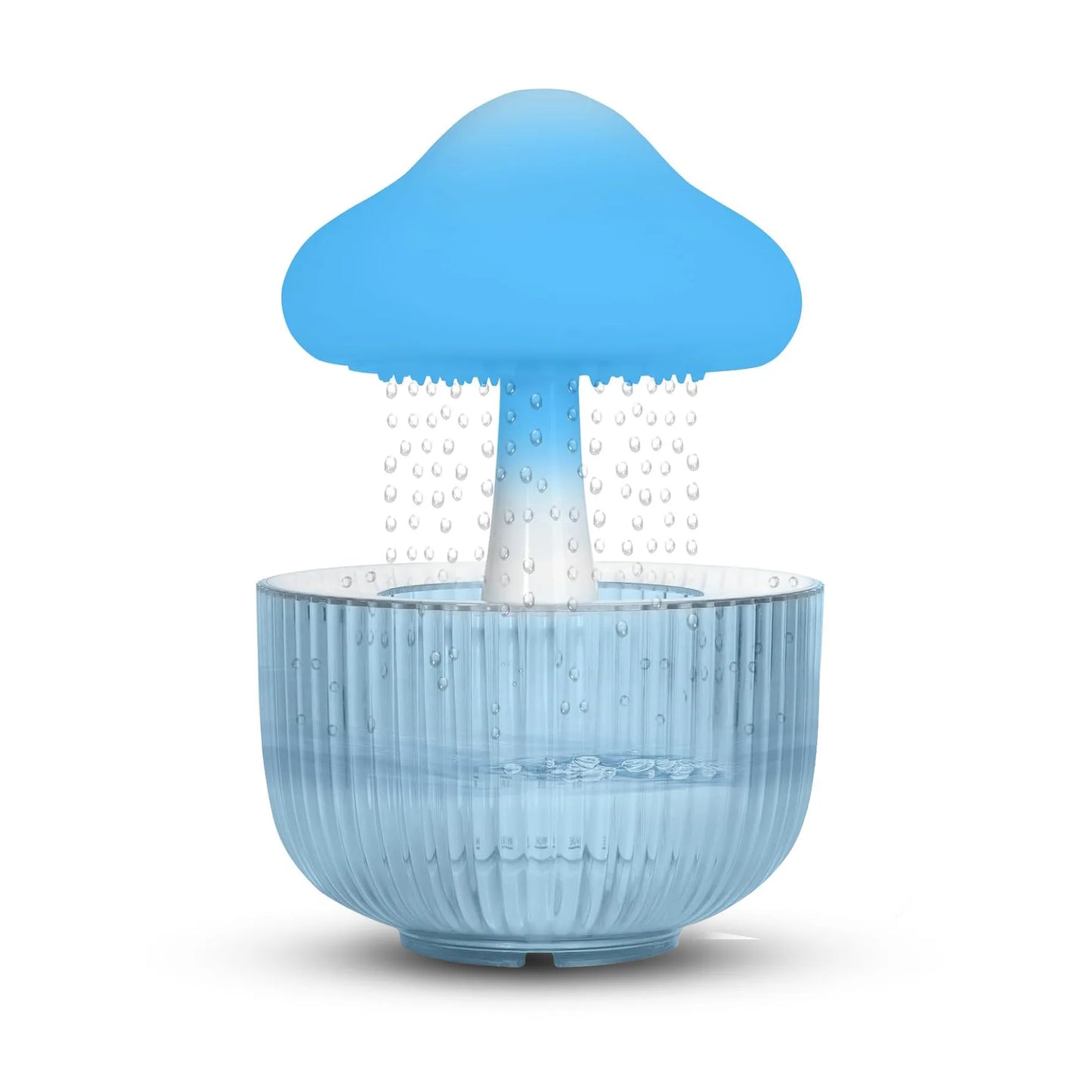 Jellyfish Raindrop Humidifier with Seven Color Light