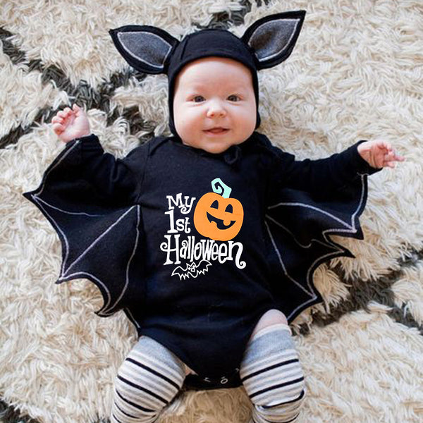 New baby Halloween long-sleeved jumpsuit