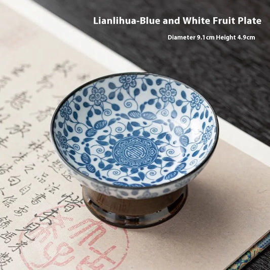 Iced Tea Tray Fruit Snack Storage Fruit Plate