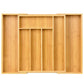 Expandable Bamboo Kitchen Drawer Storage Box